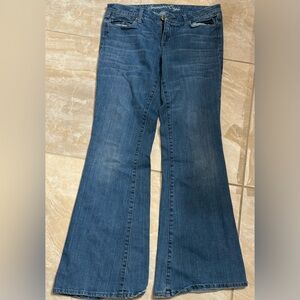 Flare jeans medium dark wash